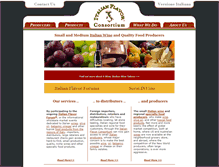 Tablet Screenshot of italian-flavor.com